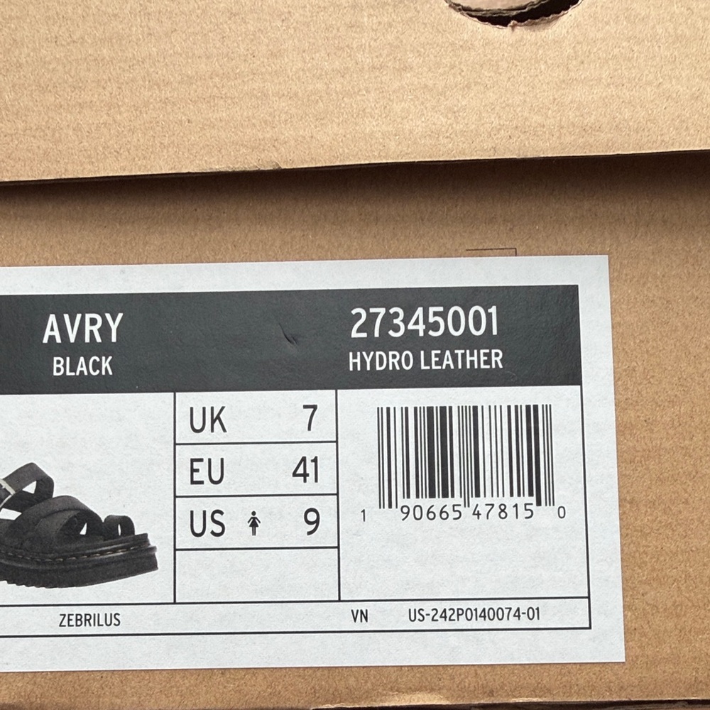 Dr. Martens Black Strappy Sandals - Picture 6 of 6